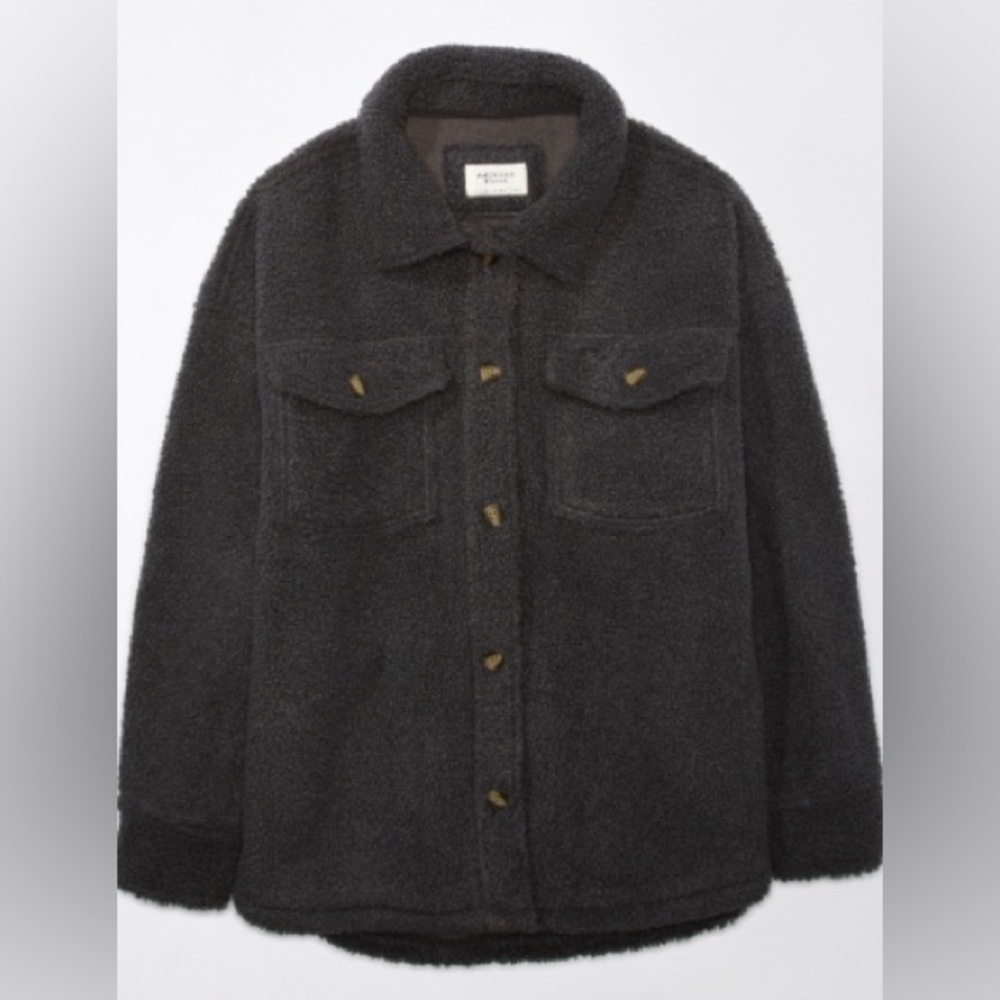 AE American Eagle Sherpa Shacket